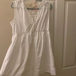 Rachel Ashwell white babydoll dress (size M) NWT